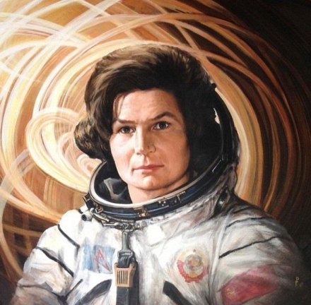 Первая среди женщин в космосе
